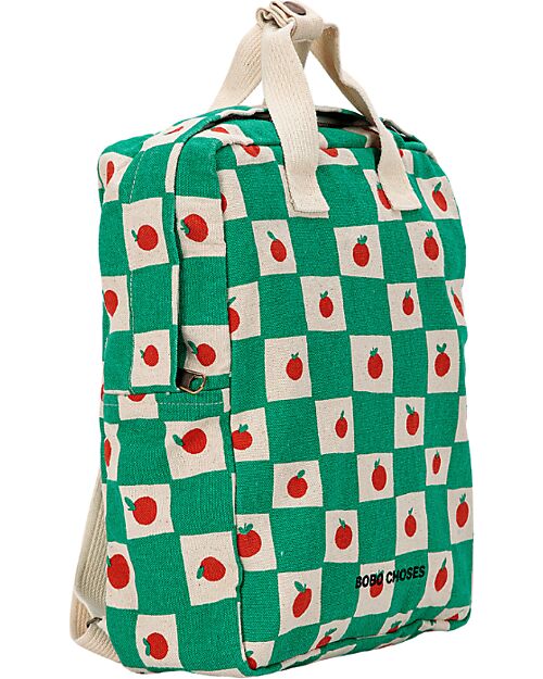 Bobo Choses Tomato All Over School Bag - Offwhite - 29 x 23 x 10 cm Backpack