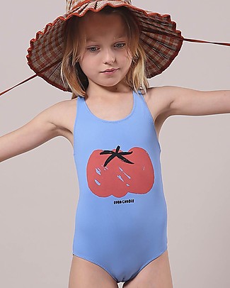 Bobo Choses Tomato Swimsuit - Lichen blue - Recycled Material! Swimsuits