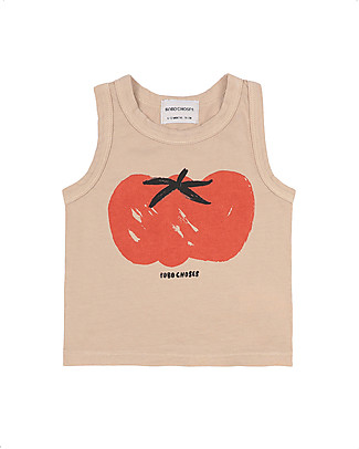 Bobo Choses Tomato Tank Top - Brush - 100% organic cotton T-Shirts And Vests