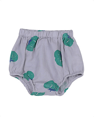 Bobo Choses Tomatoes Woven Bloomer - Lavender Aura - 100% organic cotton Shorts