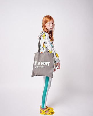 Bobo Choses Tote Bag - I'm A Poet - 100% Cotton Tote Bags