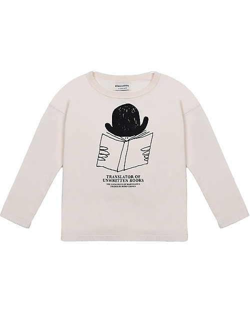 Bobo Choses Translator Long Sleeve T-shirt - 100% Organic Cotton Long Sleeves Tops