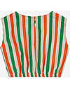 Bobo Choses Vertical Stripes Woven Top - Multicolor - 100% Cotton Tank Tops