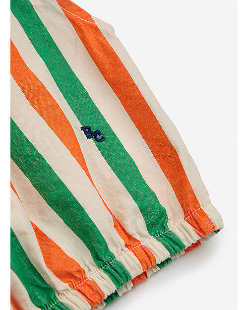 Bobo Choses Vertical Stripes Woven Top - Multicolor - 100% Cotton Tank Tops