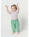 Bobo Choses Vichy Checked Pants - Light Green - Cotton Trousers