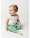 Bobo Choses Vichy Checked Pants - Light Green - Cotton Trousers