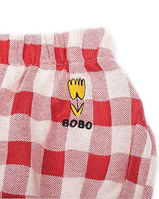 Bobo Choses Vichy Culotte - Check - 100% organic cotton Shorts