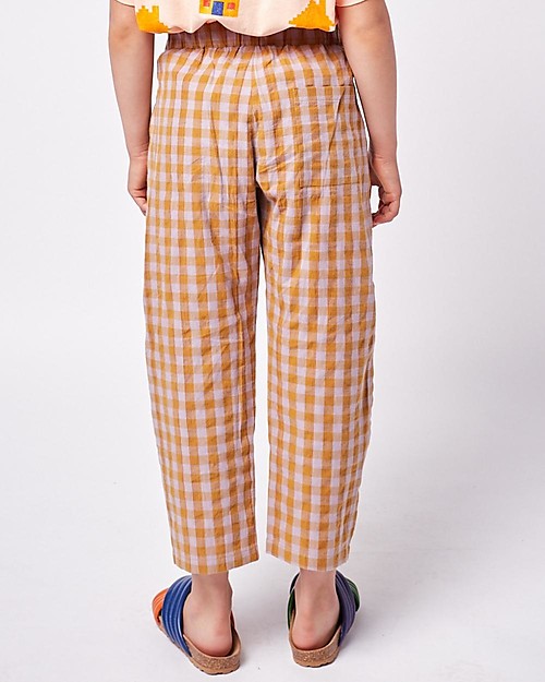 Bobo Choses Woven Pants - Vichy - 100% Organic Cotton Trousers