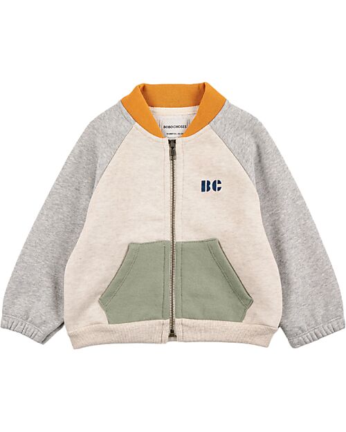 Bobo Choses Zipped Sweatshirt - Color Block - Organic Cotton
​ Sweatshirts