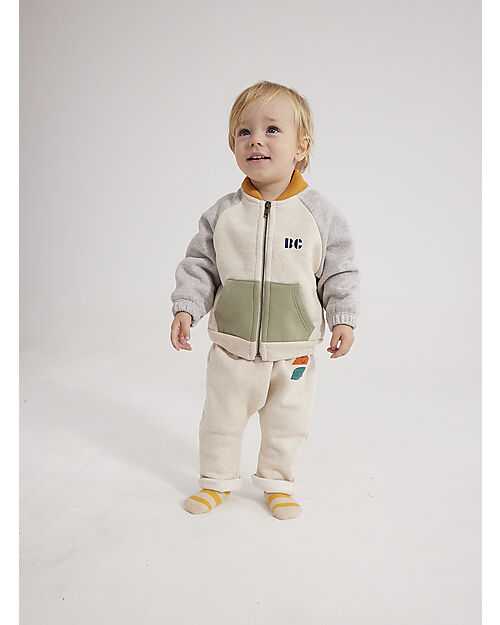 Bobo Choses Zipped Sweatshirt - Color Block - Organic Cotton
​ Sweatshirts