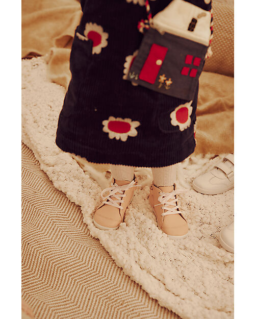 Bobux I Walk Alley-Oop Shoe - Seashell - Expert Walkers Shoes