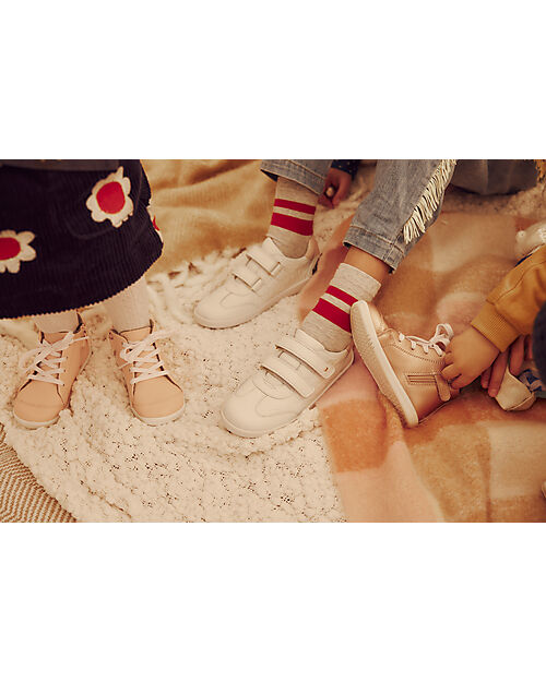 Bobux I Walk Alley-Oop Shoe - Seashell - Expert Walkers Shoes