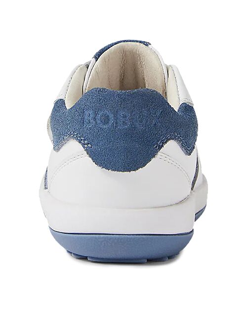 Bobux I Walk Baseline Shoes - White Elemental Blue - Advanced Walkers Shoes