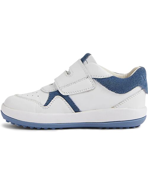 Bobux I Walk Baseline Shoes - White Elemental Blue - Advanced Walkers Shoes