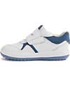 Bobux I Walk Baseline Shoes - White Elemental Blue - Advanced Walkers Shoes