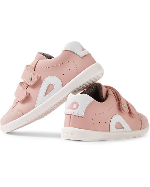 Bobux I Walk Blaze Shoes - Ballet Pink - Premium Leather - Advanced Walkers Shoes