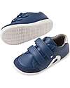 Bobux I Walk Blaze Shoes - Vintage Indigo - Premium Leather - Advanced Walkers Shoes