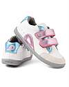 Bobux I Walk Blaze Shoes - White and Pink Metallic - Premium Leather - Advanced Walkers Shoes