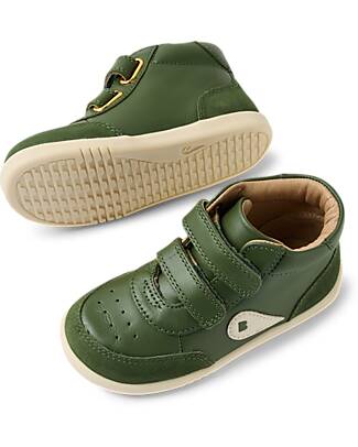 Bobux I Walk Champ High Boot - Bronze Green - Advanced Walkers Shoes