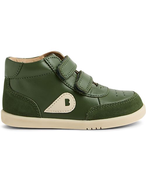 Bobux I Walk Champ High Boot - Bronze Green - Advanced Walkers Shoes