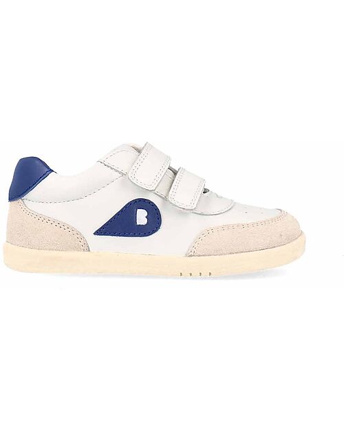 Bobux I Walk Champ Shoe - Chalk and Gentian Blue Shoes