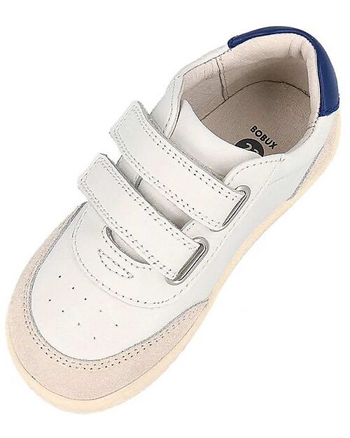 Bobux I Walk Champ Shoe - Chalk and Gentian Blue Shoes