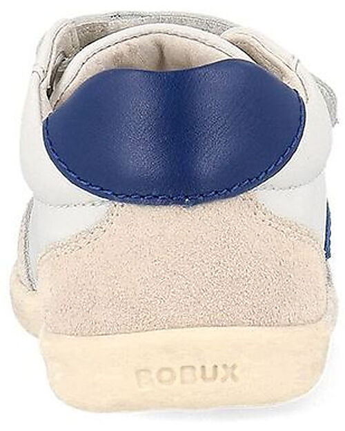 Bobux I Walk Champ Shoe - Chalk and Gentian Blue Shoes