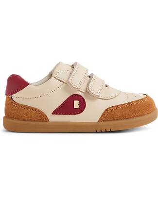Bobux I Walk Champ Shoes - Caramel Tibetan Red - Advanced Walkers Shoes