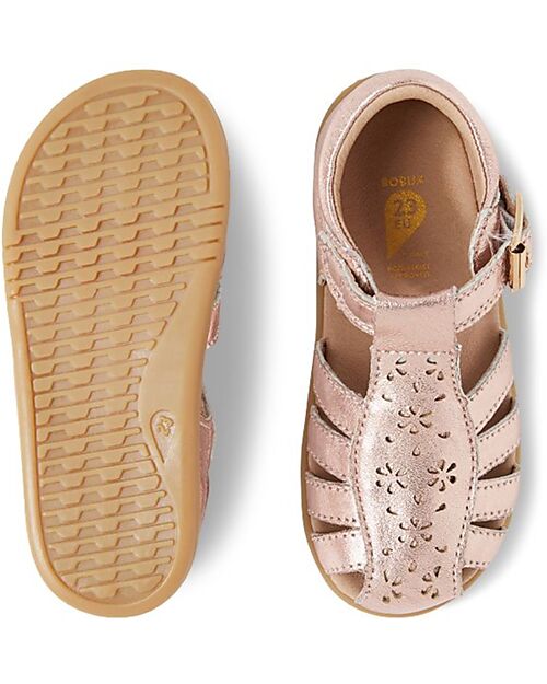 Bobux I Walk Chelsea Sandals - Rose Gold - Super flexible sole! Sandals