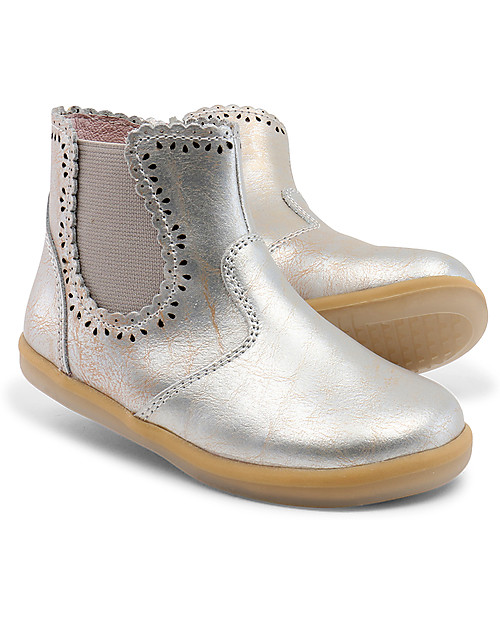 Bobux I-Walk Classic Lucky Boot, Molten Gold-Silver Shoes