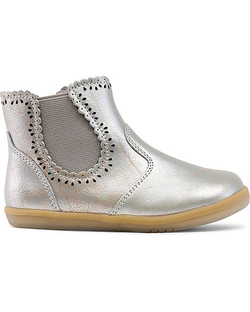 Bobux I-Walk Classic Lucky Boot, Molten Gold-Silver Shoes