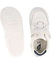 Bobux I Walk Comet Shoe - White and Navy - Expert Walkers Shoes