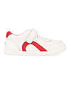 Bobux I Walk Comet Shoe - White and Red - Expert Walkers Shoes