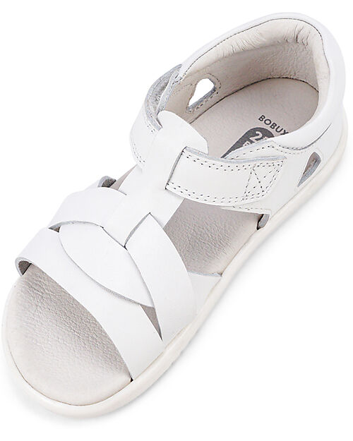 Bobux I Walk Cove Sandal - White - Expert Walkers Sandals