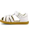 Bobux I Walk Cross Jump Sandal- White - Expert Walkers Sandals
