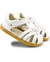 Bobux I Walk Cross Jump Sandal- White - Expert Walkers Sandals