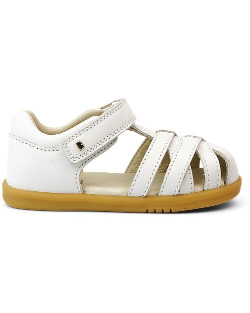 Bobux I Walk Cross Jump Sandal- White - Expert Walkers Sandals