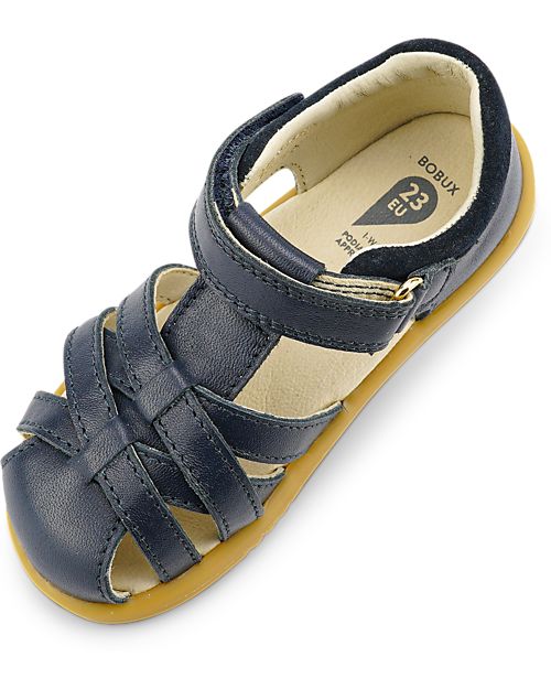 Bobux I Walk Cross Jump Sandals - Navy - Expert Walkers Sandals