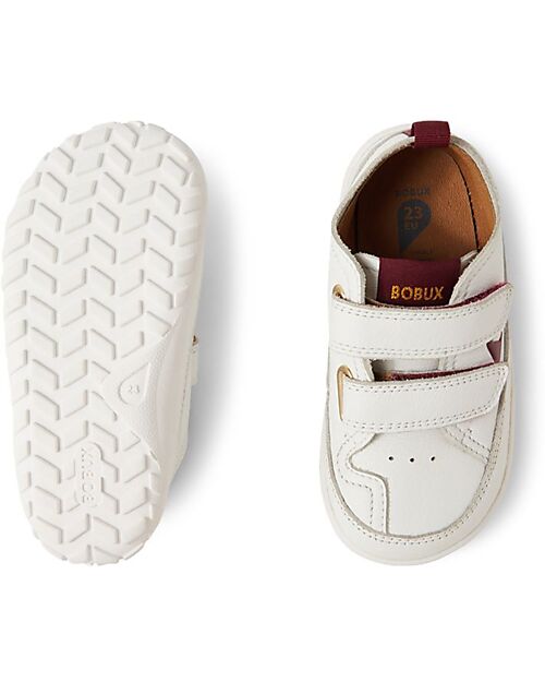Bobux I Walk Dawn Shoes - Barefoot - Alpha - White Shoes