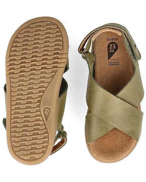 Bobux I Walk Glide Sandals - Sea Kelp - Super flexible sole! Sandals