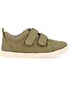 Bobux I Walk Grass Court Canvas - Sea Kelp - Super Flexible Sole Shoes