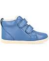 Bobux I Walk Grass Court High Shoes - Arctic Elemental Blue Shoes