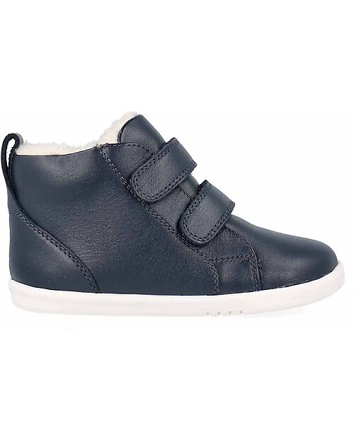 Bobux I Walk Grass Court High Shoes - Arctic Navy Shoes