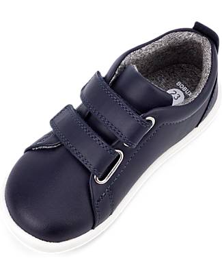 Bobux I Walk Grass Court - Navy - Super Flexible Sole Shoes