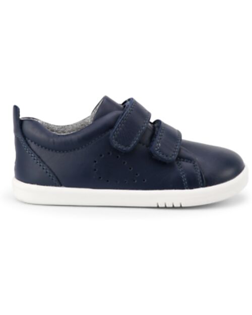 Bobux I Walk Grass Court - Navy - Super Flexible Sole Shoes