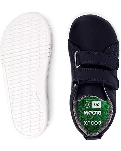 Bobux I Walk Grass Court - Navy - Super Flexible Sole Shoes