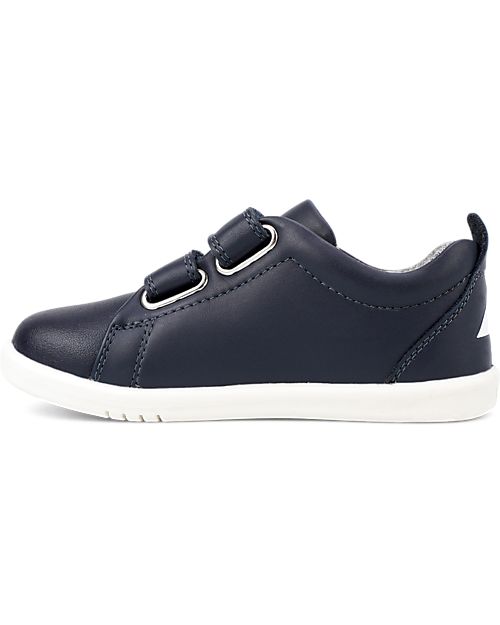 Bobux I Walk Grass Court - Navy - Super Flexible Sole Sneakers