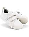 Bobux I Walk Grass Court - Optical White - Super Flexible Sole Shoes