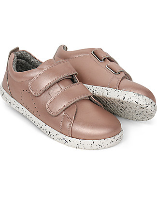 Bobux I-Walk Grass Court Shoe - Rose Gold - Super Flexible Sole! Shoes