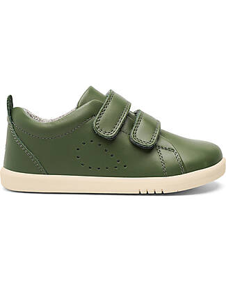 Bobux I Walk Grass Court Shoes - Forest - Expert Walkers Sneakers